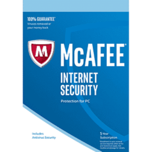 McAfee 2021 Internet Security – 3 Devices – 1 Year