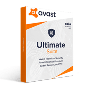 Avast Ultimate 2021 | Antivirus+Cleaner+VPN | 5 Devices, 1 Year