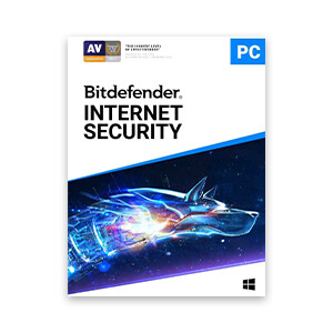Bitdefender Internet Security 3 PC | 1 Year